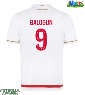 AS Monaco Folarin Balogun #9 Hemmatröja 2025-26 Kortärmad